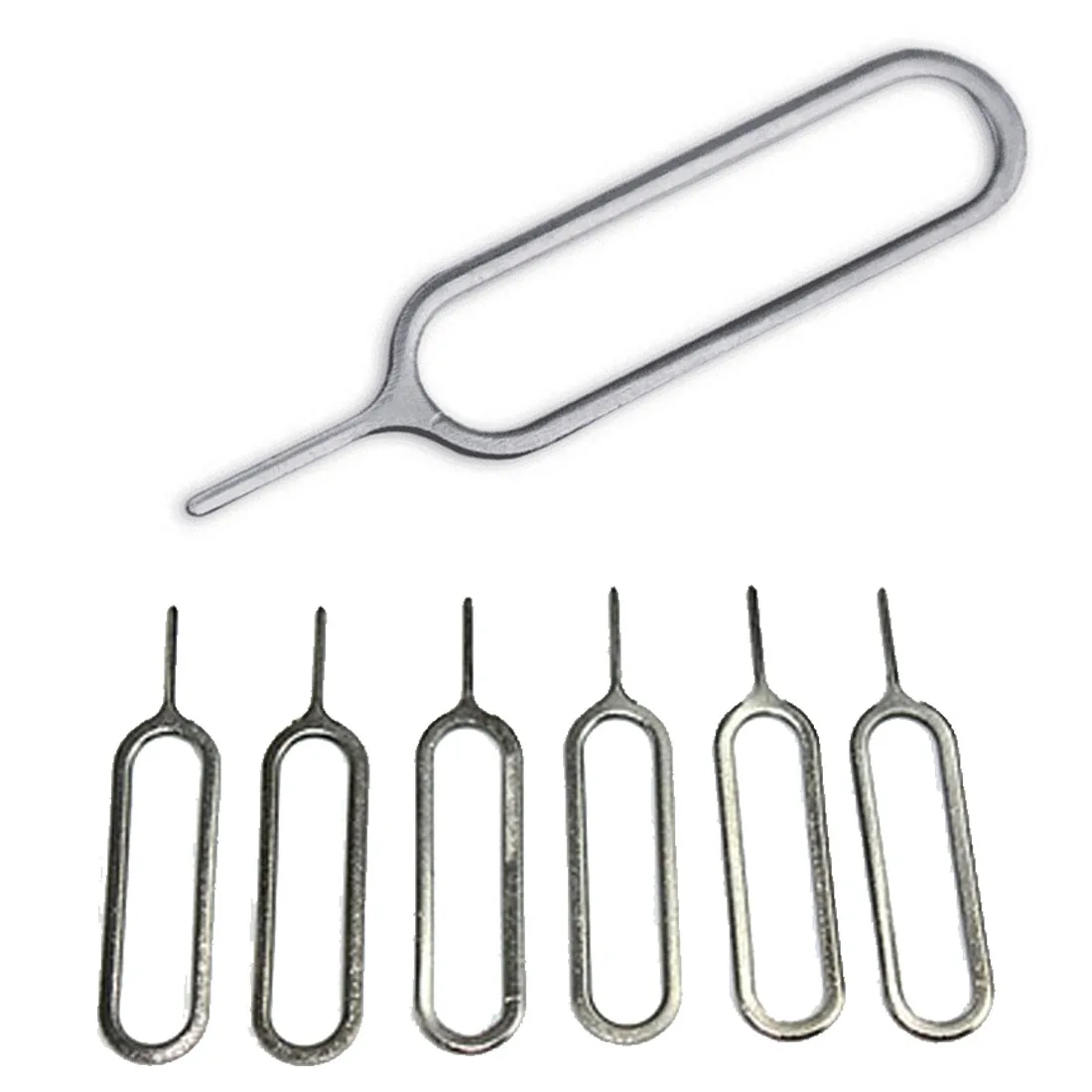 10PCS Sim Card Tray Removal Eject Pin Key Tool Stainless Steel Needle for Apple iPhone iPad Samsung xiaomi Huawei