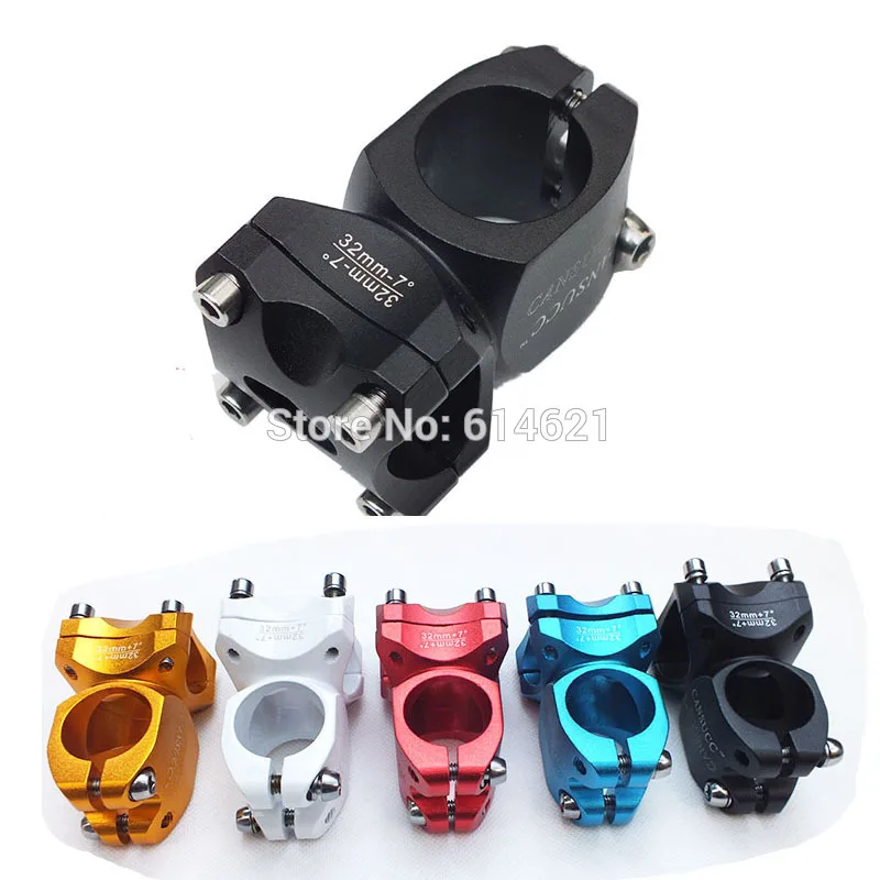 alloy alu MTB BMX DH FR bike short stem fixie cycle bicycle handlebar