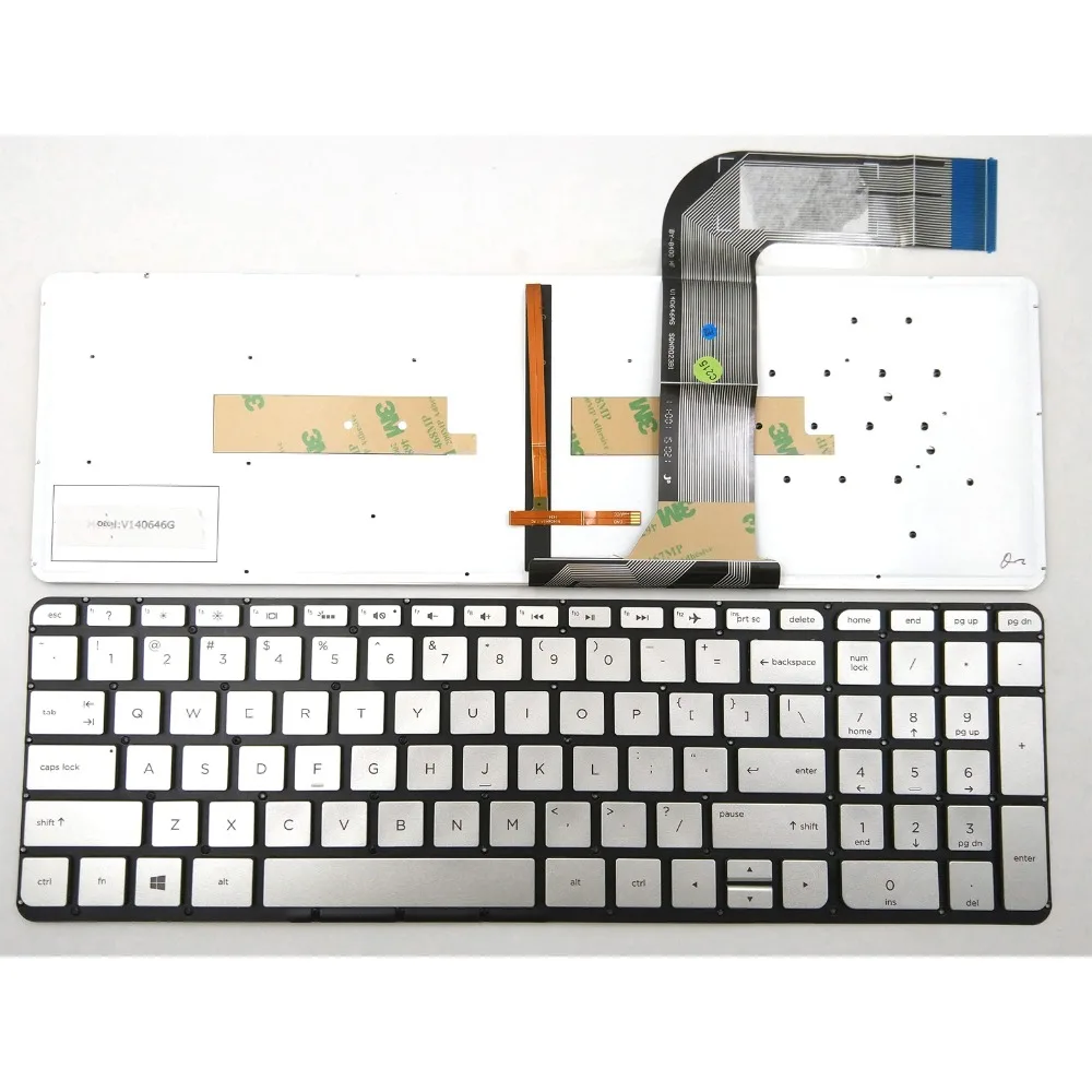 New For HP Envy 15-K177NR 15-K178NR 15-K192NR 15-K200 Keyboard Backlit US
