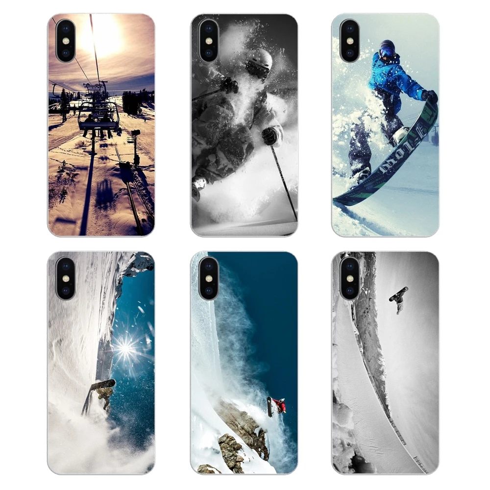 Силиконовый чехол для телефона Samsung Galaxy Note 8 9 S9 S10 A8 A9 Star Lite Plus A6S A9S Snow Or Die Лыжный