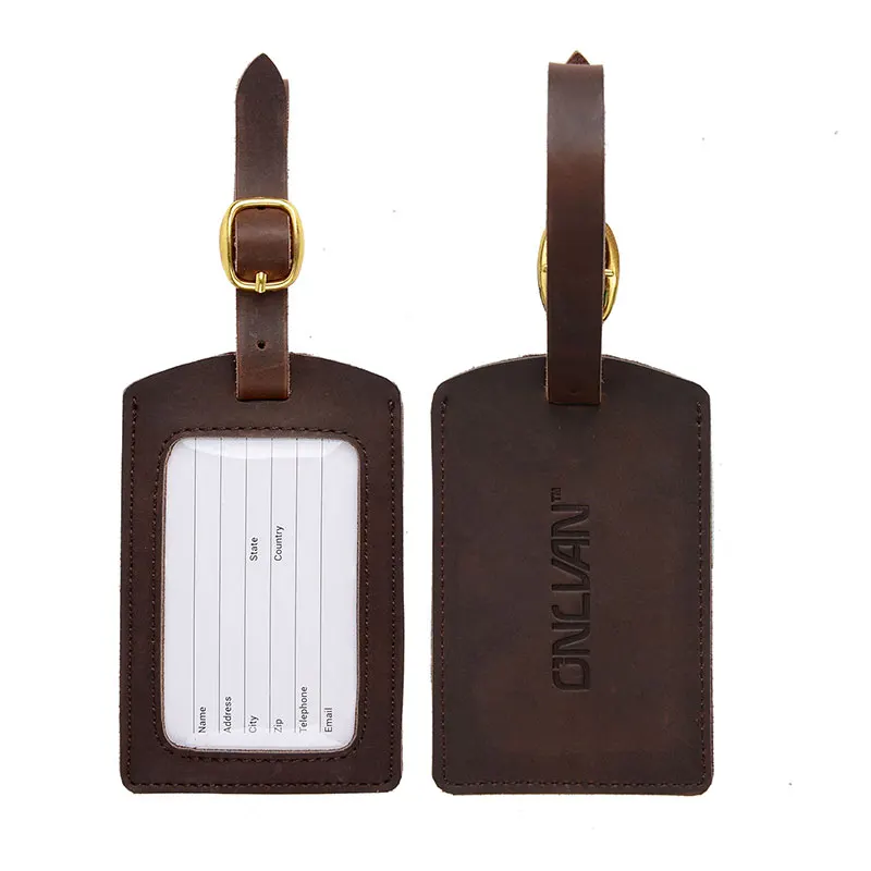 luxury luggage tags