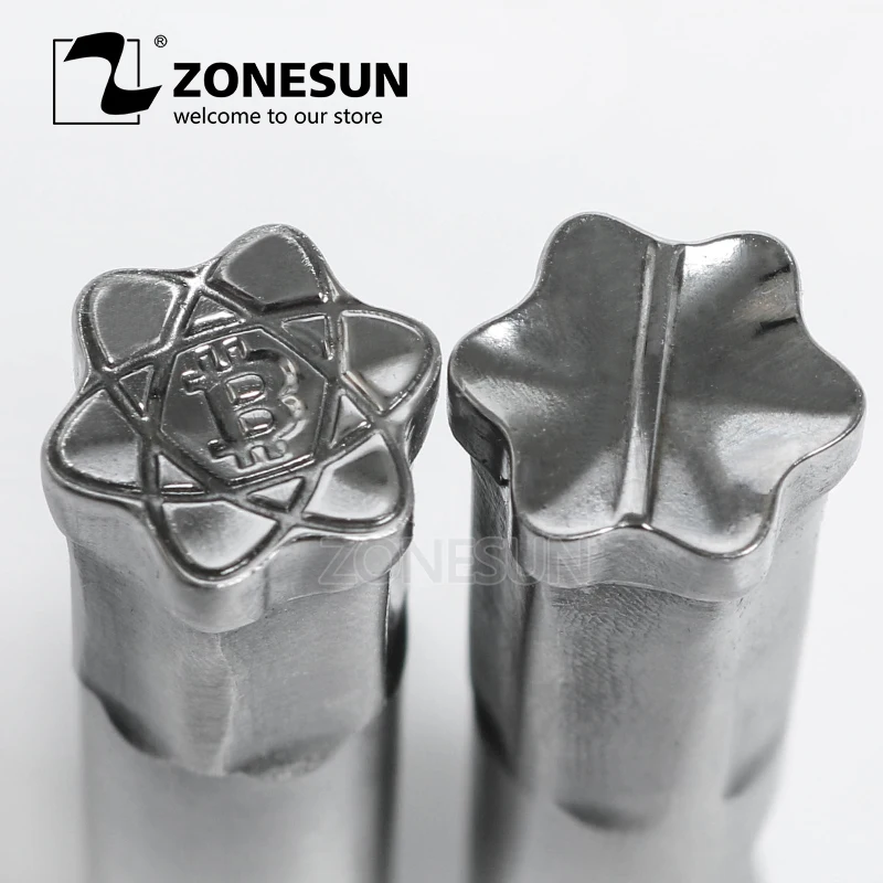 

ZONESUN BC 3D Die Punching Mold Tablet Press Tool Candy Punch Mold For TDP 1.5 / TDP 5 Tablet Making Machine free shipping