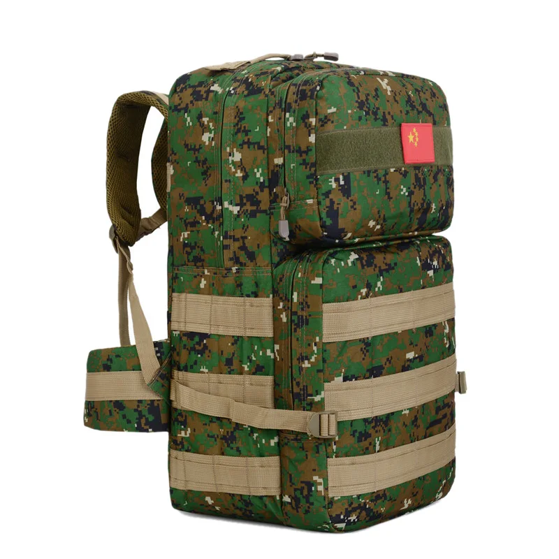 50л походный рюкзак тактический рюкзак военный Molle рюкзаки походная уличная сумка Mohila армейские спортивные сумки треккинговые XA660WA - Цвет: Jungle Digital