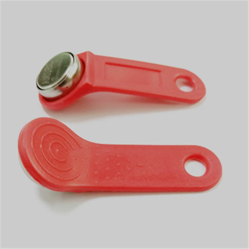

10 pcs waterproof TM1990A-F5 ibutton with colorful holders For test Samples