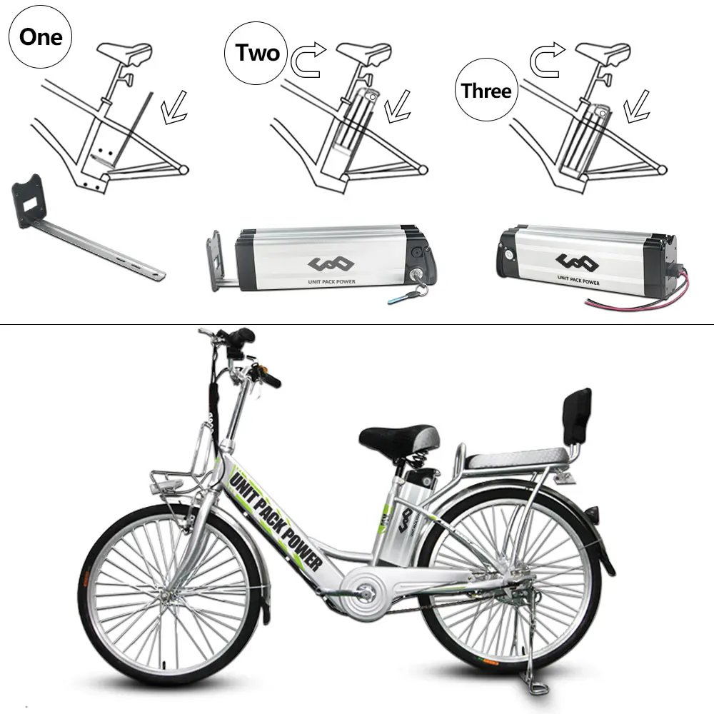 Electric Bike Bag Case Bicycle Portable E-bike li-ion 18650 Battery Pack storage