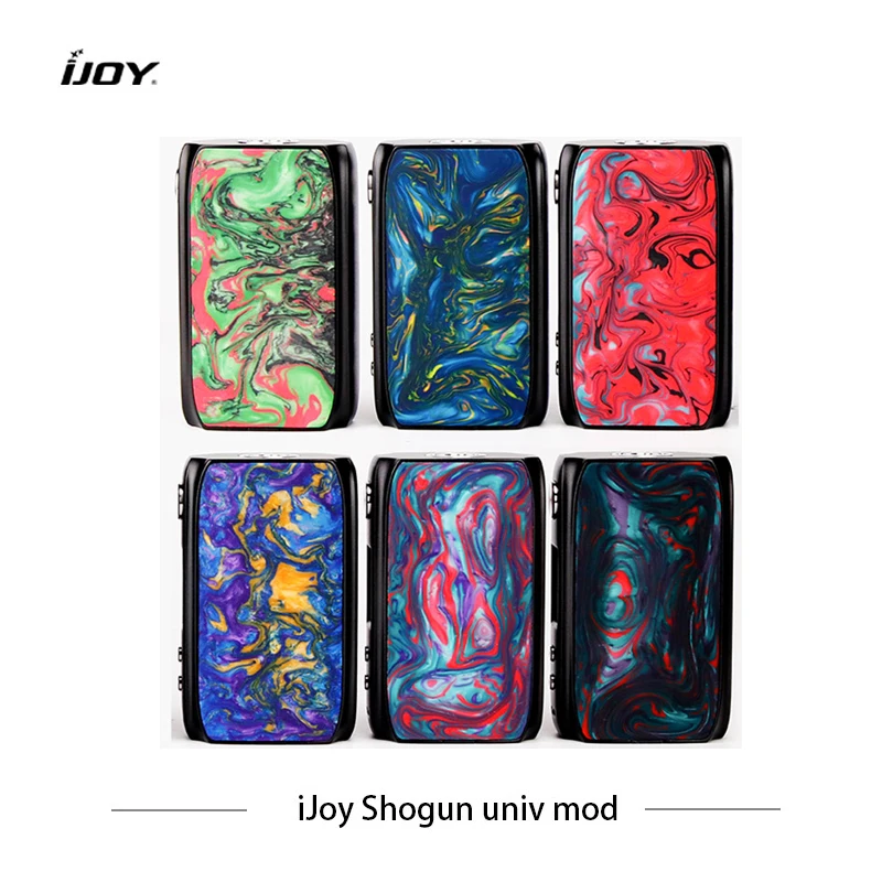 Doble resina cigarrillos electrónicos caja Mod iJoy Shogun Univ 180 W Dual de la batería Vape Mod del squonk Mech Mod Voopoo caja mod de arrastre 2 - 2