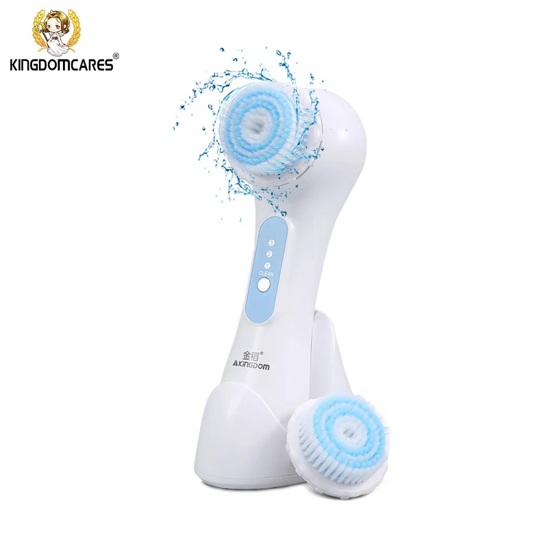 Electric Ultrasonic Facial Brush 3 Speed Sonic Face Cleaner Skin Care