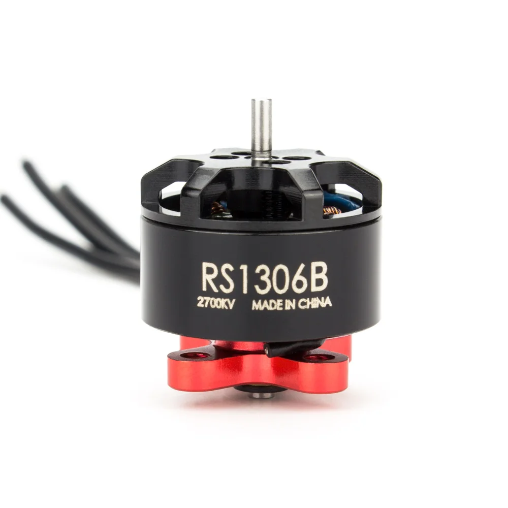 

4pcs/lot EMAX RS1306B 2700KV 4000KV Brushless Racing Motor 3-4S RS1306 Version 2 Motor for RC FPV RACER Quadcopter