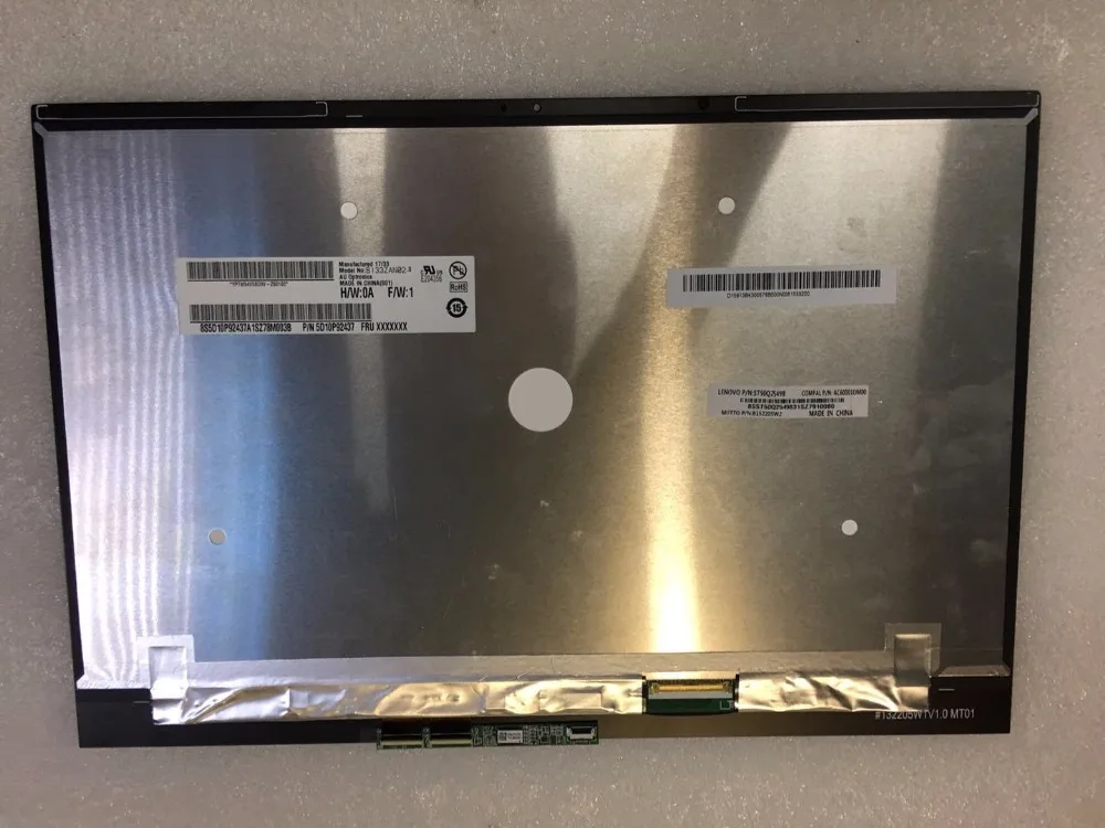 

4K 13.3" Inch Touch LCD Screen For Lenovo Yoga 720 13 Digitizer Assembly LP133WF4(SP)(B1) B133ZAN02.3 FHD UHD 3840*2160 Screen