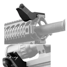 Быстрый переход достопримечательности смещение передней и задней Sight AR15 Дик ОБОРОНЫ спереди и сзади 45 градусов гладить прицел пистолет аксессуары