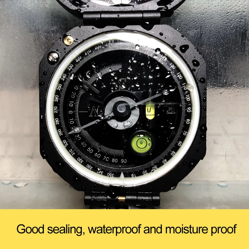  Eyeskey Professional Geological Compass Lightweight Outdoor Survival Military Compass for Measuring