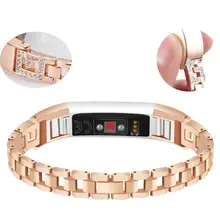 HIPERDEAL умные аксессуары ремешок для Fitbit Alta hr/Для Fitbit часы Alta флэш Diamant натуральная Нержавеющая сталь часы d19