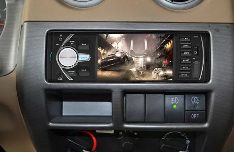 4,1 ''дюймовый Bluetooth автомобиля радио Поддержка DVR радио-Кассетный проигрыватель AUX in USB TF Авторадио 1 din аудио стерео MP5 Авто ленты