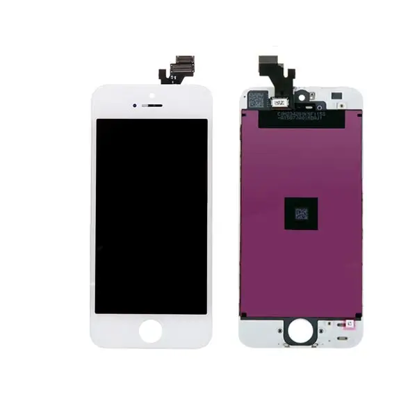 ЖК дисплей для IPHONE 5 черный и белый сенсорный экран переднее стекло дигитайзер в