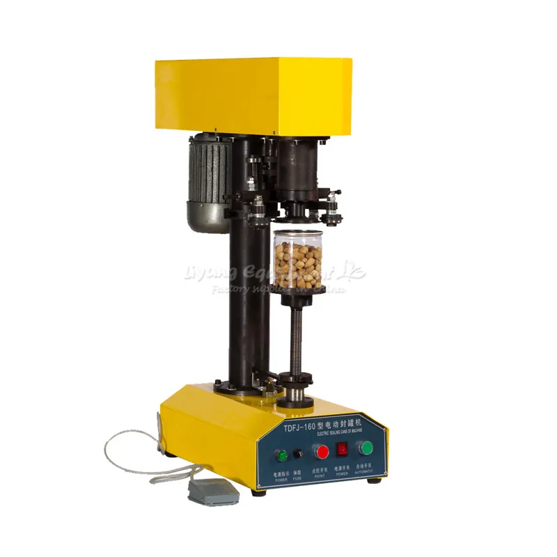 Electric can sealing machine (1)