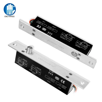 

Electronic Door Lock Electric Bolt Lock NC/NO Type Fail-safe Narrow Lock 5/6 Lines with Time Delay for Access Control System