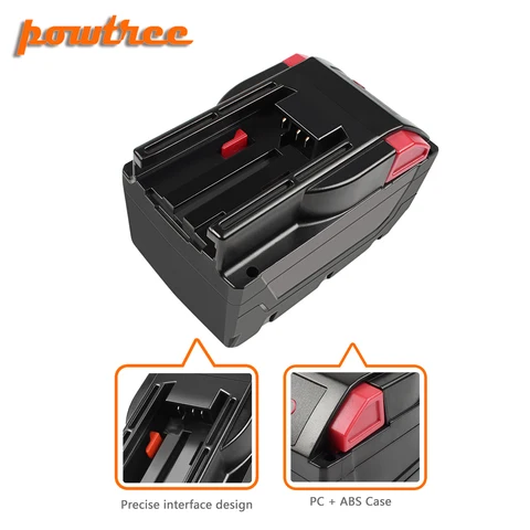 Substituição da Bateria para Milwaukee Powtree Li-ion M28 48-11-2830 0730-20 Nova Ferramenta L30 28 v 6.0ah