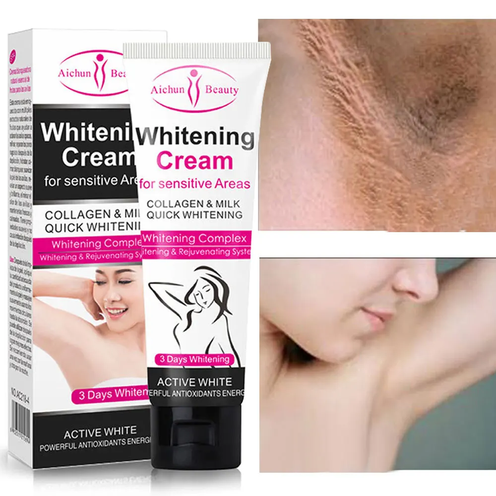 

Aichun Beauty Body Creams Armpit Whitening Cream Between Legs Knees Private Parts Whitening Formula Armpit Whitener Intimate