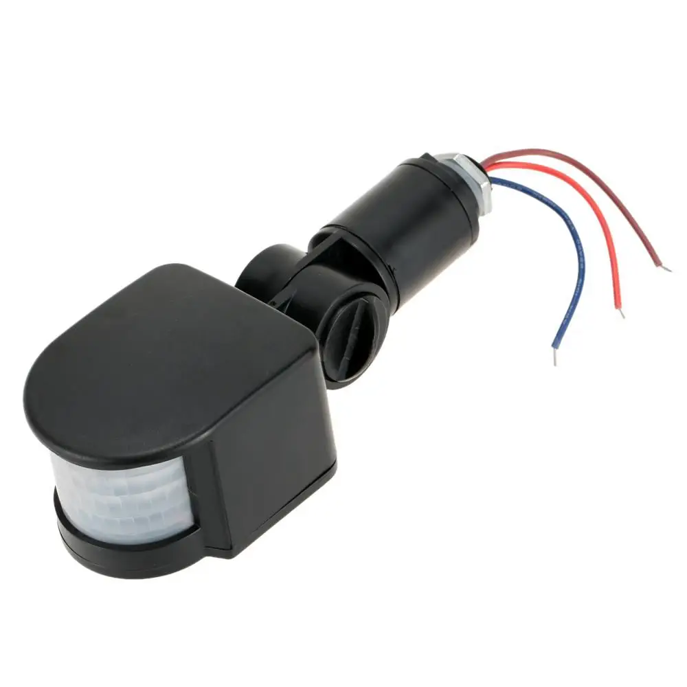 

PIR Human Motion Sensor 12M 180 Degree Detector IP65 AC 90-250V