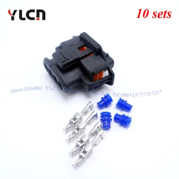 

New Factory Direct 10 sets kits 4Pin/Way Auto Waterproof Sealed Sensor Electric Wire Connectors Male Set Plug