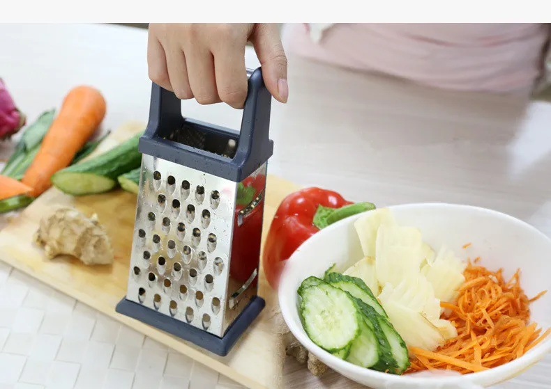 1PC Stainless Steel Multifunctional Grater Nutmeg Cheese Vegetable