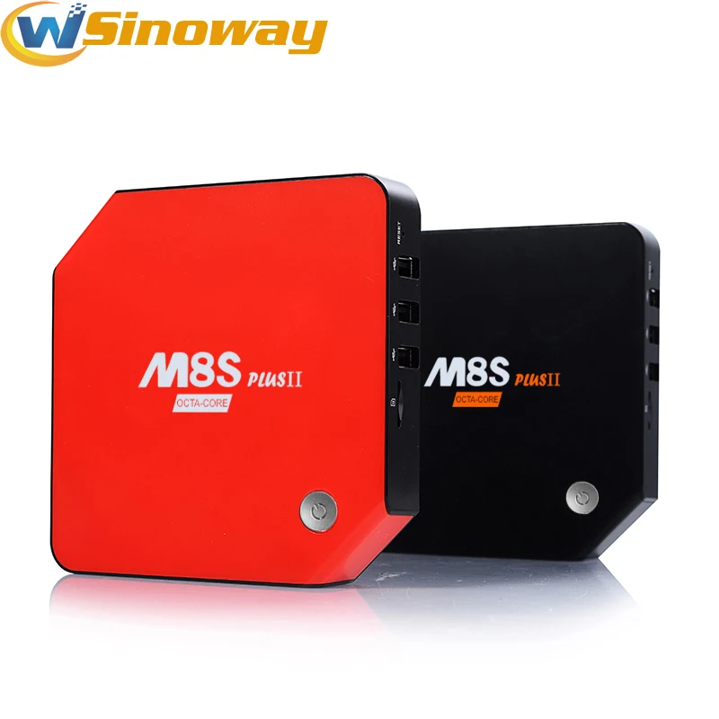 Prix pour Android 6.0 TV Box M8S Plus II Set Top Box Amlogic S912 1G/8G 2G/16G 3G/32G Gigabit Lan Wifi Bluetooth4.0 M8SplusII Smart TV boîte Prix pour Android 6.0 TV Box M8S Plus II Set Top Box Amlogic S912 1G/8G 2G/16G 3G/32G Gigabit Lan Wifi Bluetooth4.0 M8SplusII Smart TV boîte