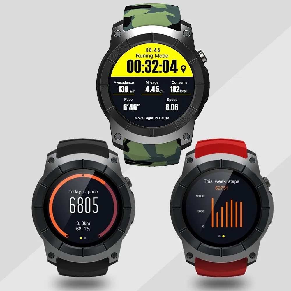 

Bluetooth S958 GPS Multi-function Sport Watch MTK2503 Heart Rate Monitor Fitness Tracker Smart Watch Support Sim Card Dial Call