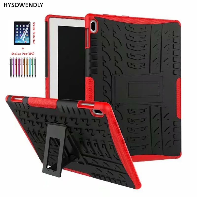 

Tablet Case For Lenovo TAB4 Tab 4 10 TB-X304L TB-X304F TB-X304N 10.0" Armor Rugged Hard PC+ TPU Protection +Screen Protector+Pen