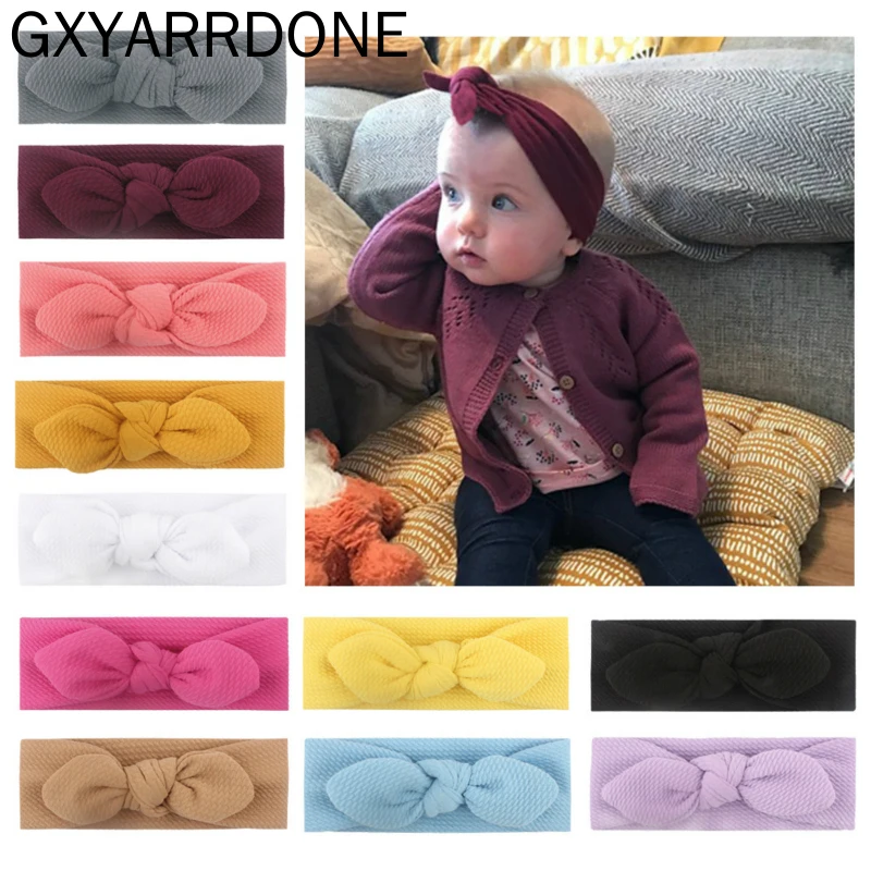 Baby Girl Hairband Bow Soft Head Elastic Band Headband Flower Hair AccessoryRWTY