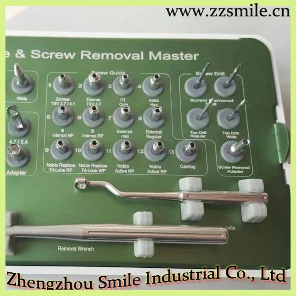 Dental Implant Kit FSRK 02 Fixture Screw Removal Master/Dental