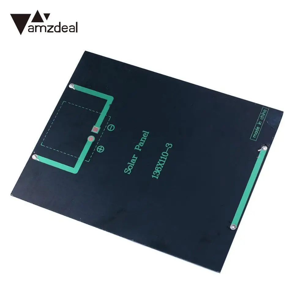 6V 2W 330mA Sunpower Solar Power Panel DIY For Phone Light Battery Charger A2TD