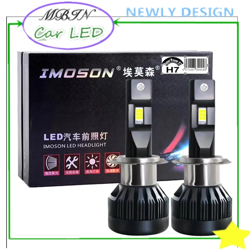 newly high quality Canbus H7 MX7 turbo kit brightest LED headlight PH-ZE 16000lm 55W Fog Driving Bulbs