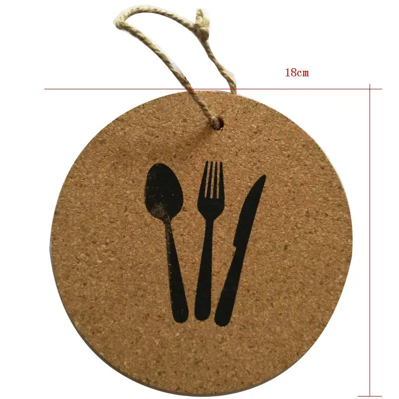 Cicle Restaurant Board Cork Wood Message Board Phellem Cork Wooden Bulletin Single Soft Wood Wall Black Back Side