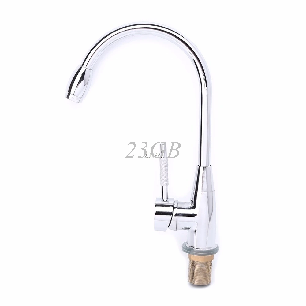Хромированный смеситель для раковины с поворотом на 360 градусов|kitchen mixer|sink tapkitchen
