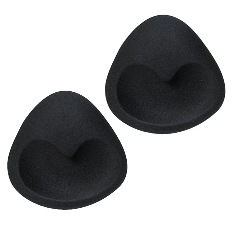 

1 Pair Summer Swimsuit Padding Inserts Sponge Foam Bra Pads Women Chest Cups Breast Bra Bikini Inserts Chest Pad