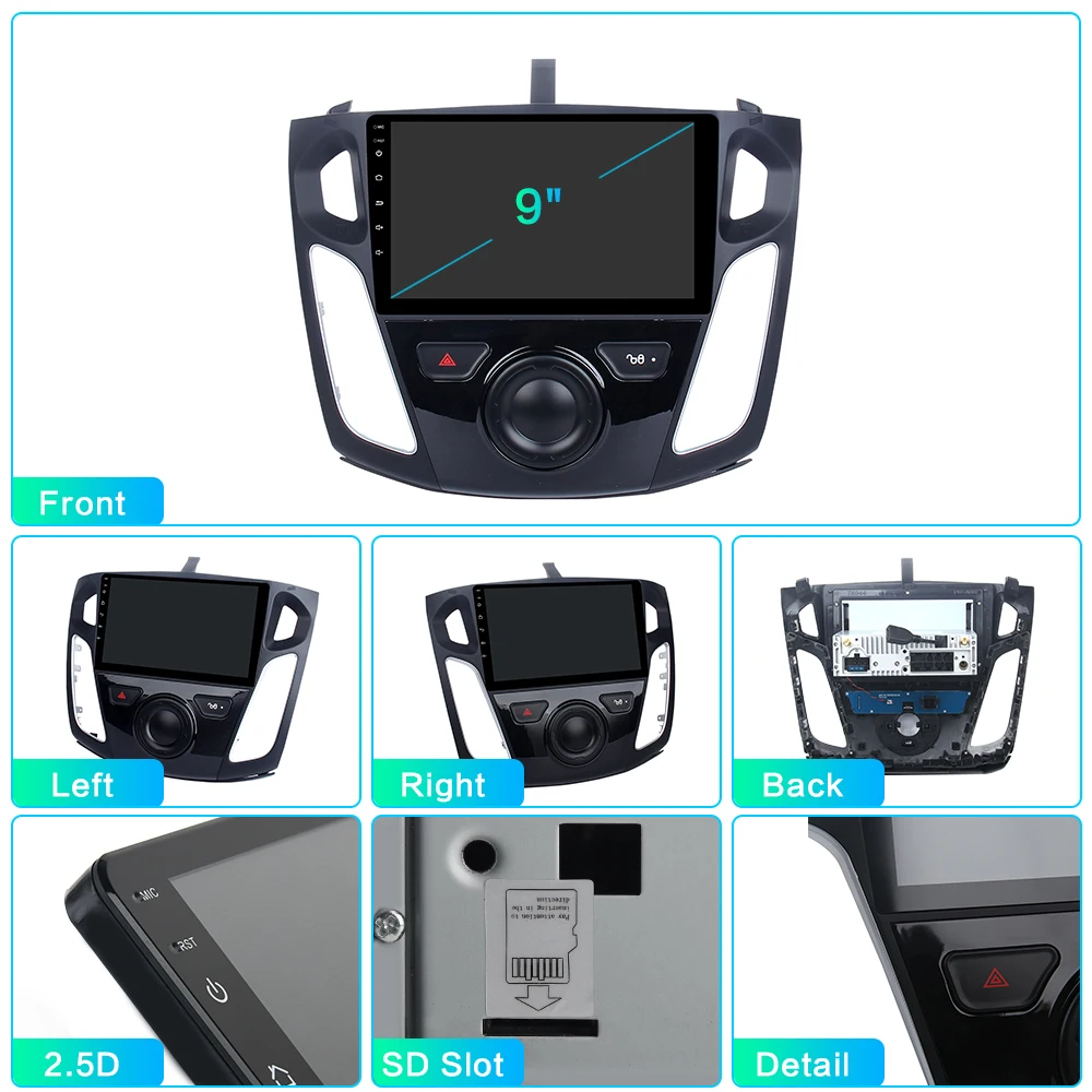 Flash Deal Android 9.0 2 Din GPS for Ford Focus 2012 2013 2014 2015 Car Radio Multimedia PX6 DSP IPS HDMI 4Gb+64Gb RDS WIFI USB BT SWC Map 2 Flash Deal Android 9.0 2 Din GPS for Ford Focus 2012 2013 2014 2015 Car Radio Multimedia PX6 DSP IPS HDMI 4Gb+64Gb RDS WIFI USB BT SWC Map 2