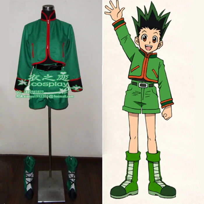 Anime Hunter X Hunter Gon Freecss Cosplay Costumes For Party Customized GG.109 