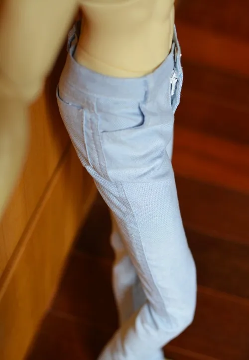 

BJD Doll Blue Pants for 1/4 MSD,1/3 Boy SD10 Girl, SD17,Uncle Doll Clothes CM62