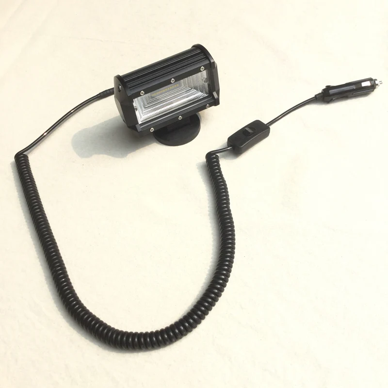 

12V/24V 72W Portable FLOOD light Car truck offroad Work light fog lamp Emergency Rescue searchlight Outdoor Camping Boat Fishing