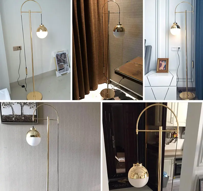 Nordic Modern LED Floor Lamps Standing Lamp Gold Luxury Creative Living Room Light Lamps For Home Bedrooms Hotel Lighting (1)