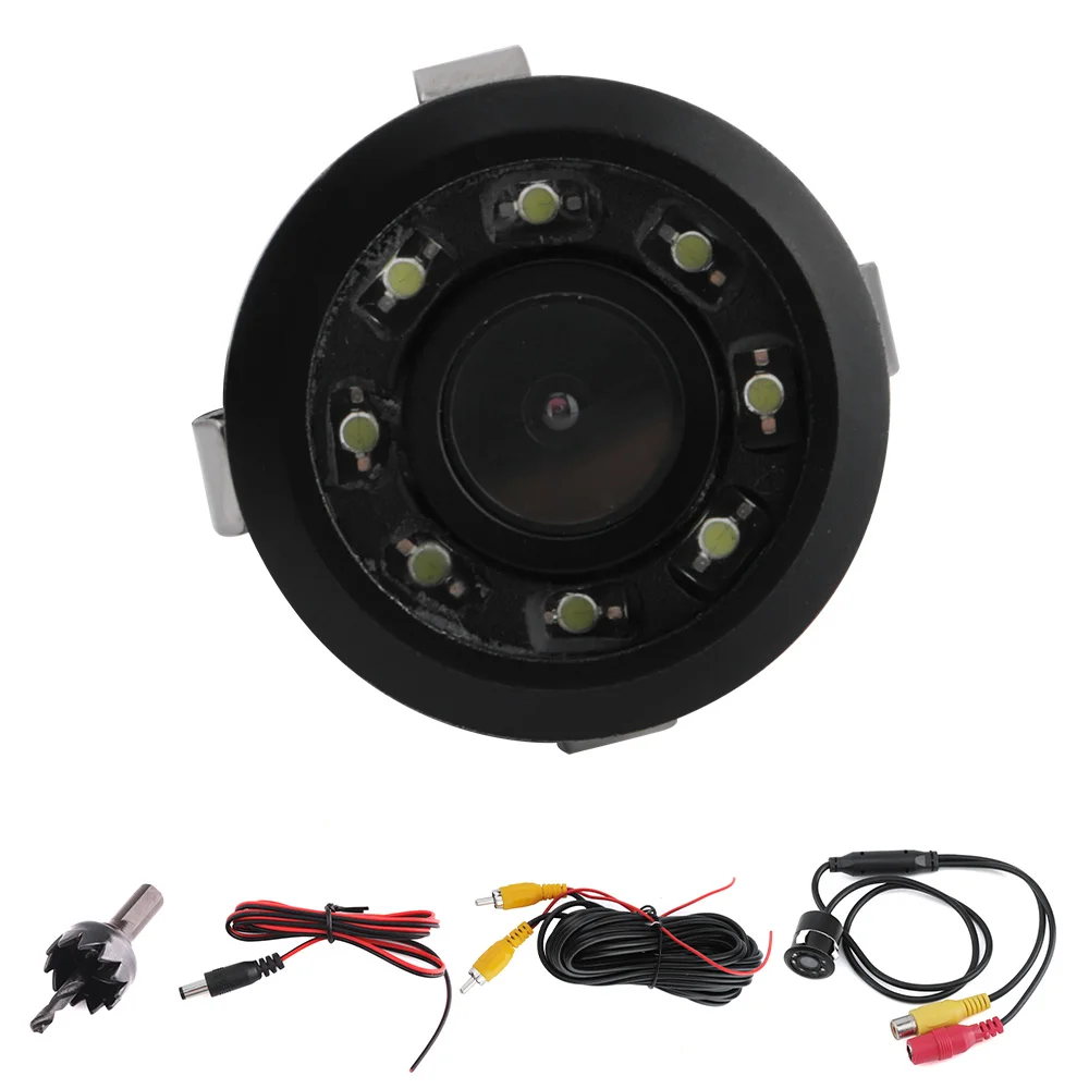 

Waterproof CCD Universal Car rear view camera 8LED Night Vision Reversing Car Backup Camera HD Car Rear view Parking view Camera