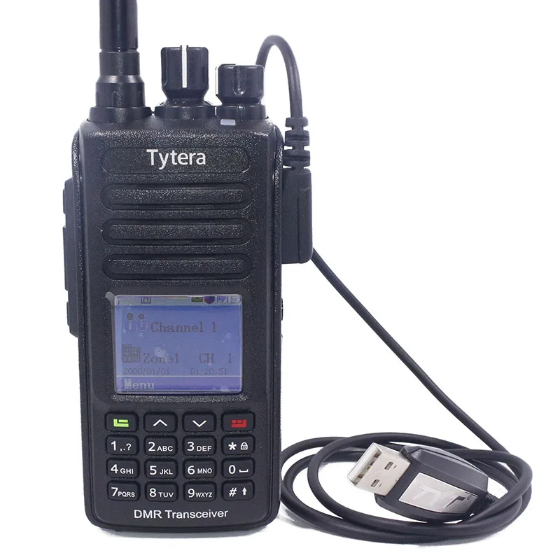 TYT MD 380 USB Кабель для программирования CD DMR Radio 390 радиочастотная GD 77 цифровая
