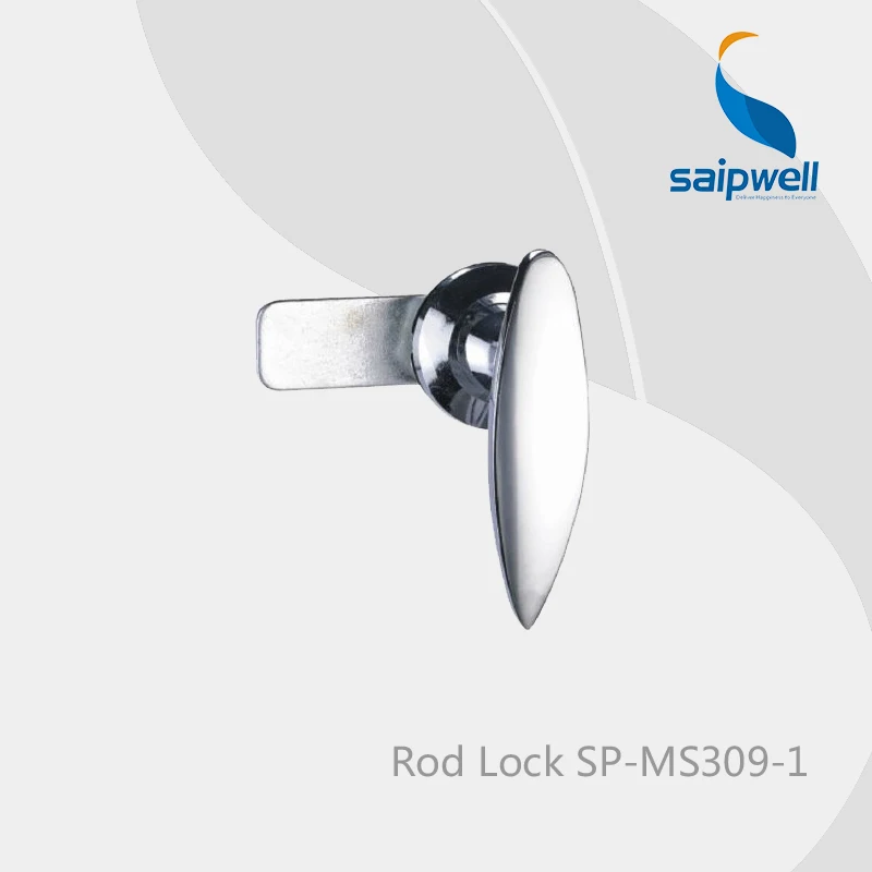 

Saipwell SPMS309-1 locks for electrical panels zinc alloy door lock handles metal cabinet handle lock 5-PCS-PACK