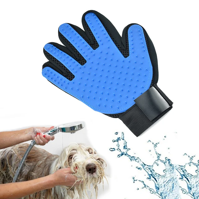 Silicone Pet Washing Glove Cat Dog Massage Pet Hair Removal Grooming
