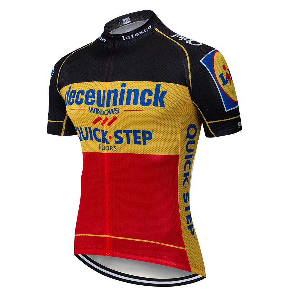 

Quick 2019 Men Cycling Jerseys Summer Shirt Short Sleeve Cycling Jersey Clothes Cycling Bike Bicycle wear Clothing