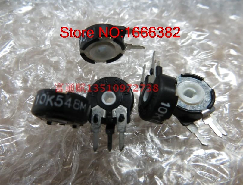 

Original potentiometer switch adjustable resistance PT10-103 diameter 10mm10K vertical hexagonal hole