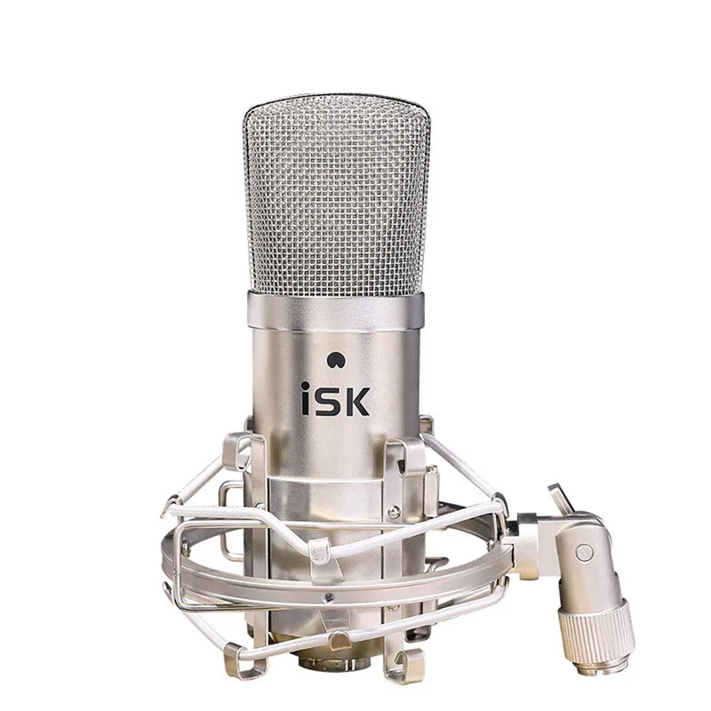 

Hot Sale Original new ISK BM-800 professional recording microphone condenser mic for studio and broadcasting without carry case