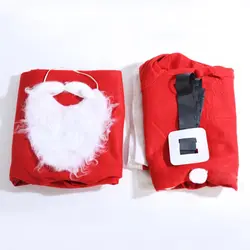 Рождественская одежда 5 в 1 Рождественский костюм Санта Клауса