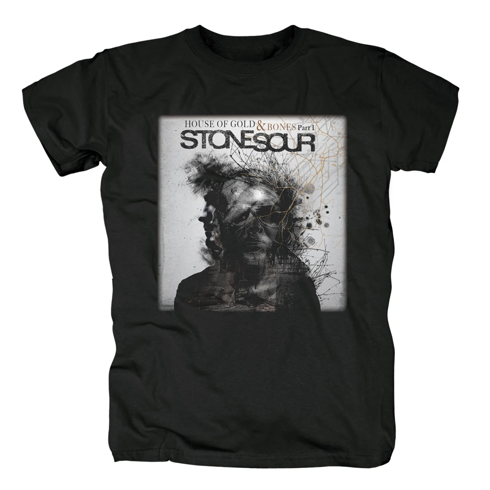 Bloodhoof Stone Sour дэт-метал группа хард-рок extreme нрав черный новая футболка азиатского Размеры