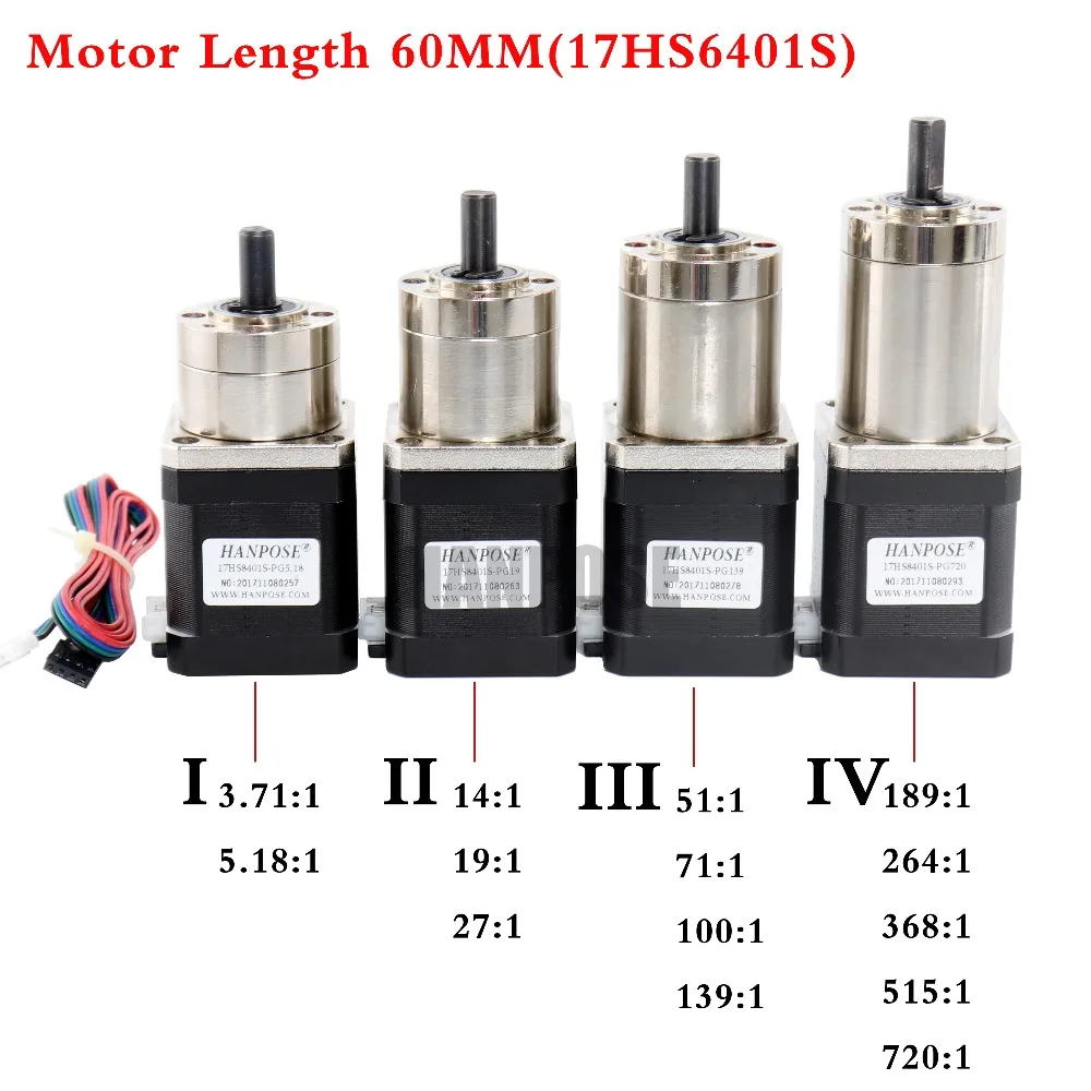 Для 3d принтера 1 шт. Nema 17 17hs8401 экструдер шестерни шаговый двигатель соотношение дополнительно Планетарная коробка передач шаг 42 Мотор шестерни ed